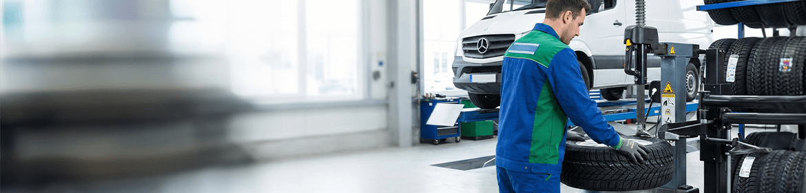 van winter tyres