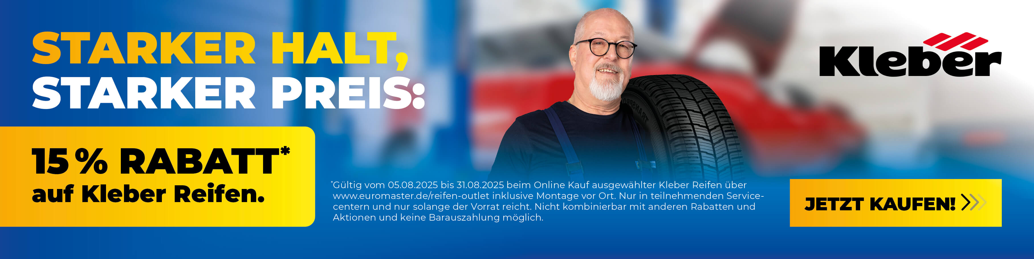 Kleber Reifen im Outlet