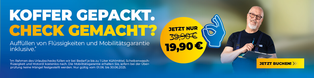 Urlaubscheck für 19,90 €