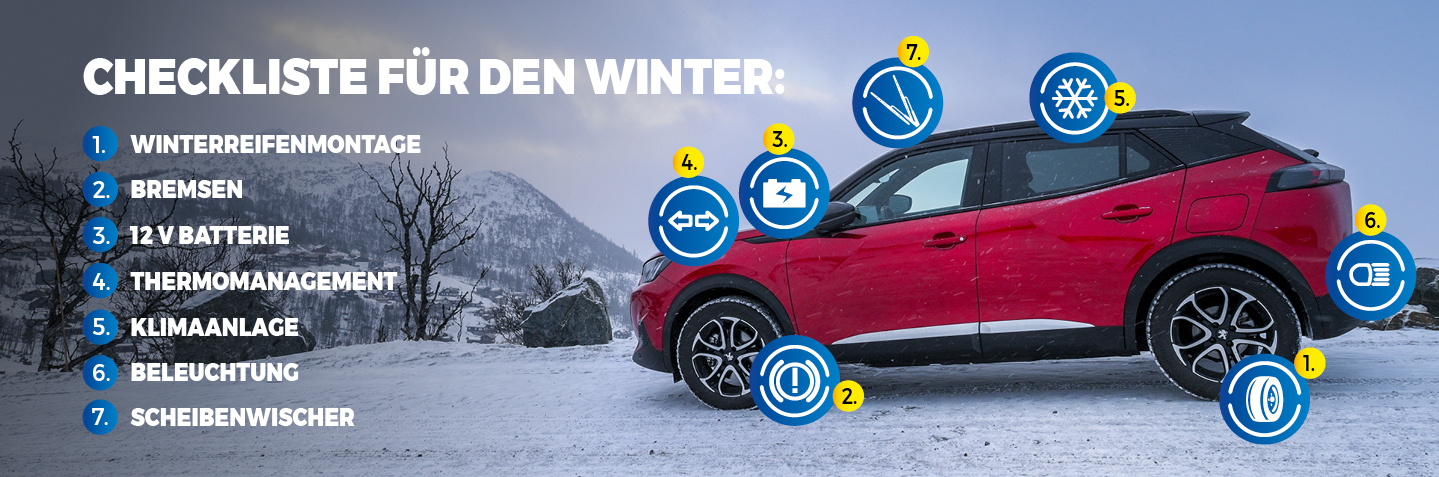 E-Autos im Winter Checkliste