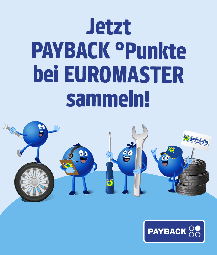 Jetzt PAYBACK Punkte bei EUROMASTER sammeln