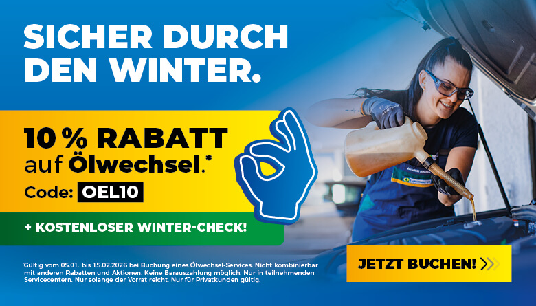 Ölwechsel Promo