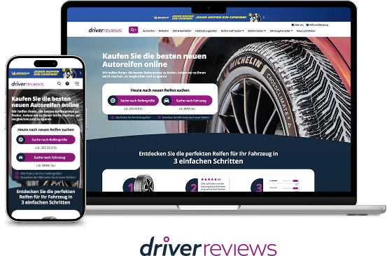 DriverReviews Bildschirm