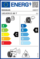 Abbildung des Energielabels